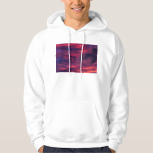 august red hoodie