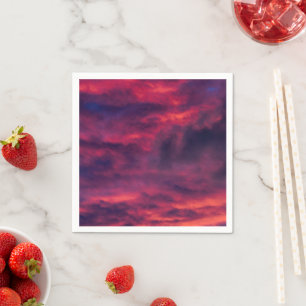 august red napkin