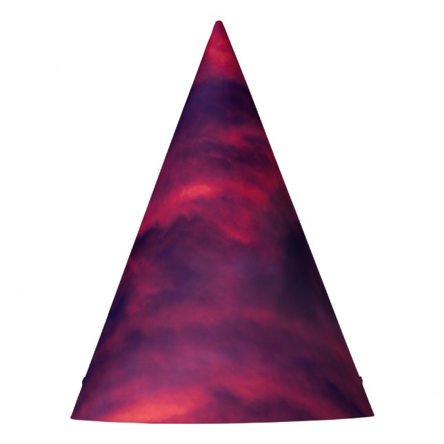 august red party hat (Front)