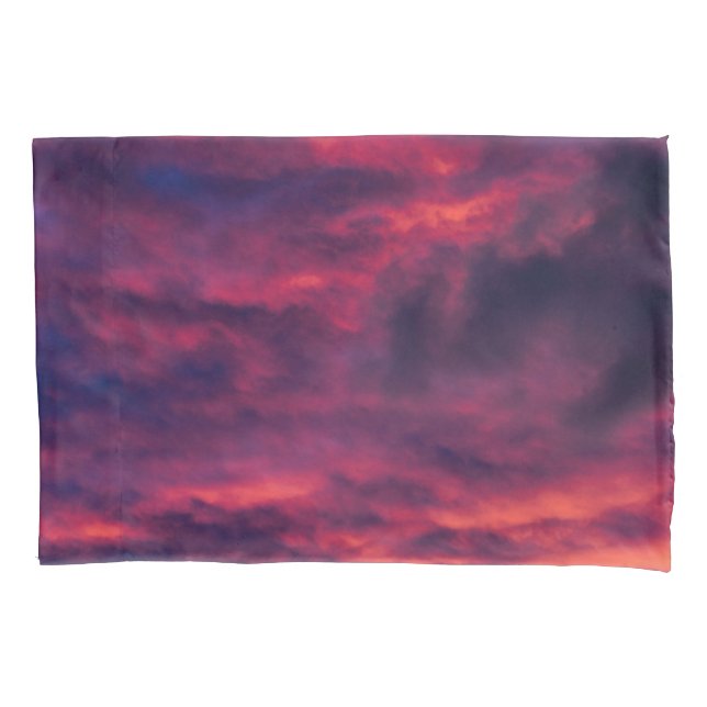 august red pillowcase (Front)