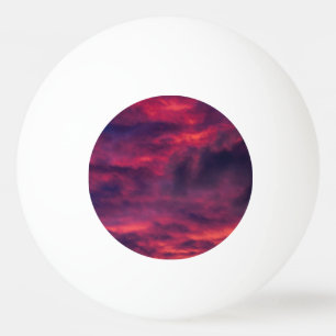 august red ping pong ball