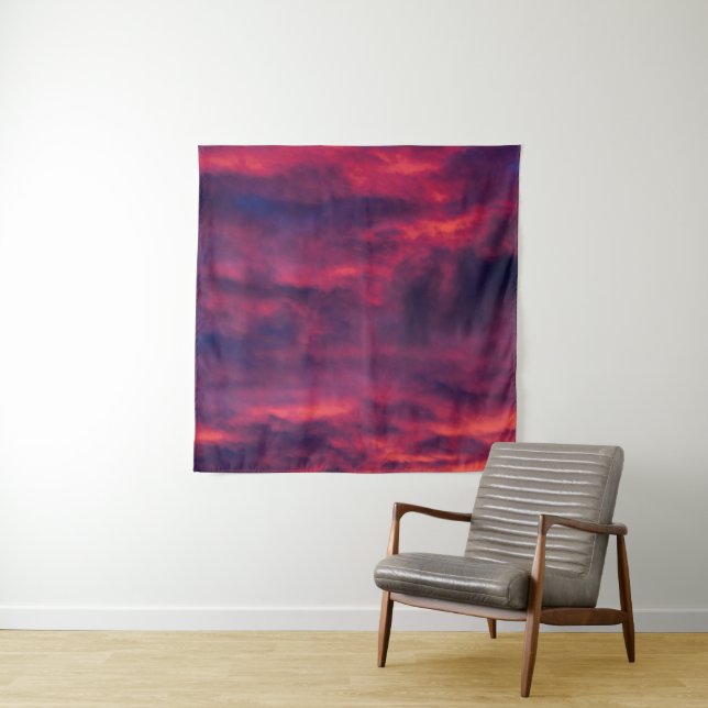 august red tapestry (In Situ)
