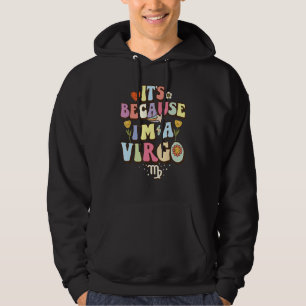 August September birthday groovy Astrology Zodiac  Hoodie