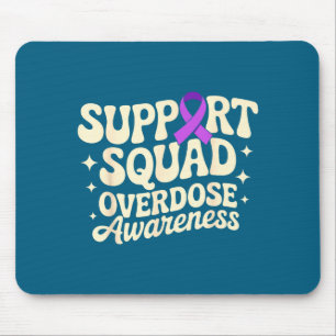 August we wear purple overdose awareness purple ri mouse pad