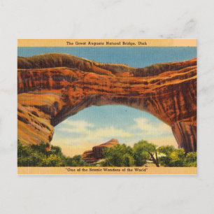Augusta Bridge, Utah, Scenic Wonder Postcard