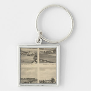 Augusta County residences Key Ring
