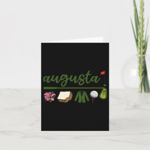 Augusta Georgia Card