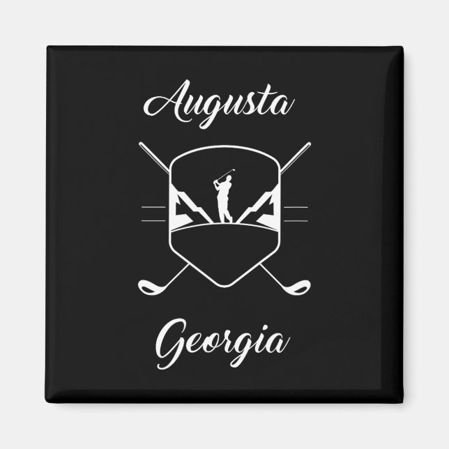 Augusta Georgia Golf  Magnet (Front)