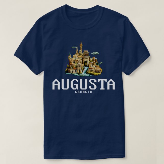 Augusta Georgia T-Shirt (Design Front)