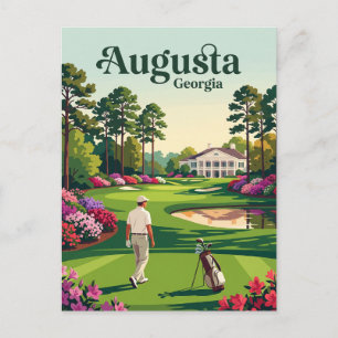 Augusta, Georgia, USA Postcard