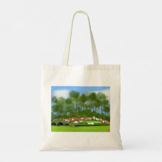 Augusta Golf 12th Hole Tote Bag