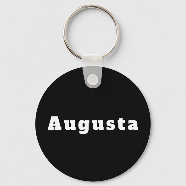 Augusta Key Ring (Front)