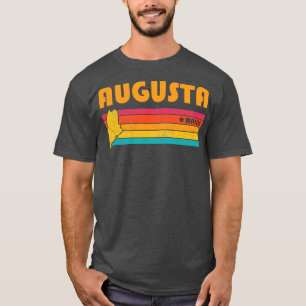 Augusta Maine Vintage Distressed Souvenir T-Shirt