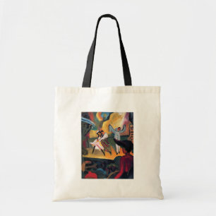 Auguste Macke - Russian Ballet Dancers on Stage Tote Bag