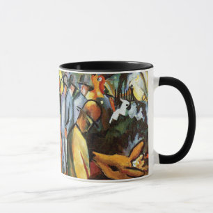 Auguste Macke - Zoological Garden Animal Lover Mug