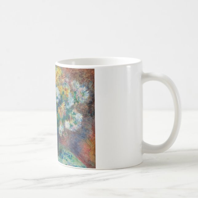 Auguste Renoir - Chrysanthemums Coffee Mug (Right)