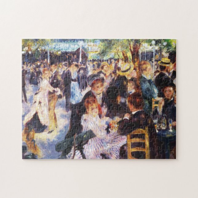 Auguste Renoir - Dance at Le moulin de la Galette Jigsaw Puzzle (Horizontal)