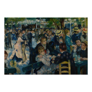 Auguste Renoir - Dance at Le Moulin de la Galette Photo Print