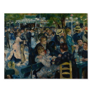 Auguste Renoir - Dance at Le Moulin de la Galette Photo Print