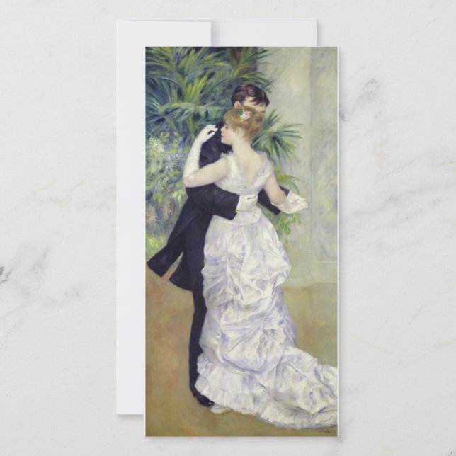 Auguste Renoir - Dance In The City Holiday Card (Front)