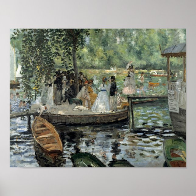 Auguste Renoir -  La Grenouillere Poster (Front)