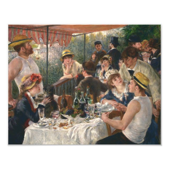 Auguste Renoir - Luncheon of the Boating Party Photo Print (Front)