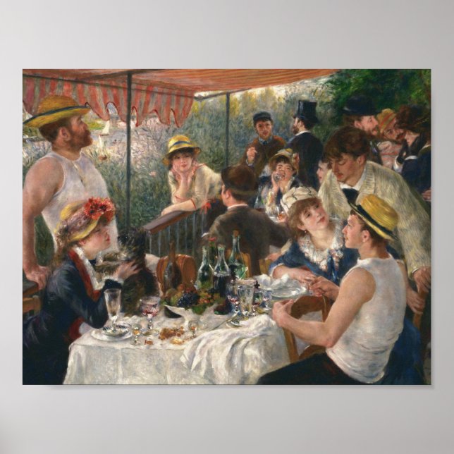 Auguste Renoir - Luncheon of the Boating Party Poster (Front)