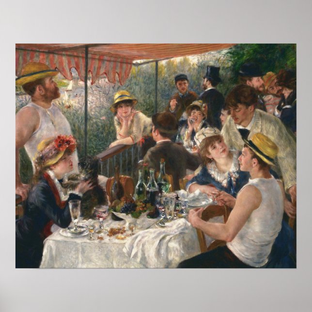 Auguste Renoir - Luncheon of the Boating Party Poster (Front)