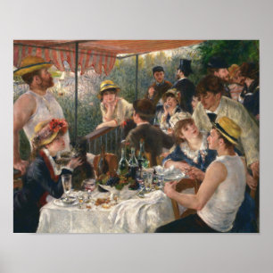 Auguste Renoir - Luncheon of the Boating Party Poster