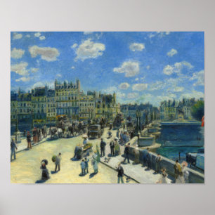 Auguste Renoir - Pont Neuf, Paris Poster