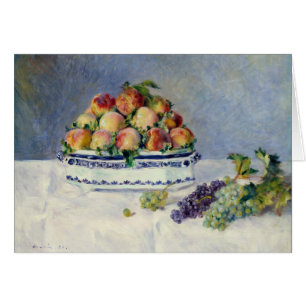 Auguste Renoir -Still Life with Peaches and Grapes