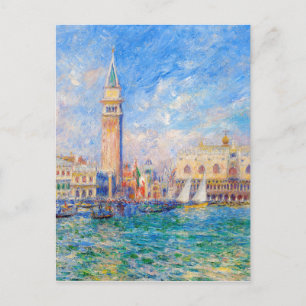 Auguste Renoir - The Doges Palace Venice Postcard