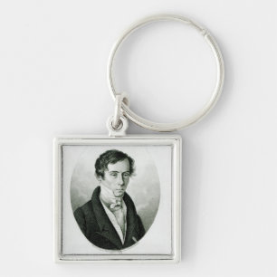 Augustin Jean Fresnel 1825 Key Ring