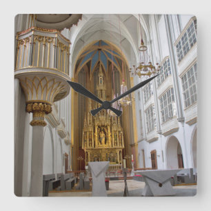 Augustinerkirche, Vienna Austria Square Wall Clock