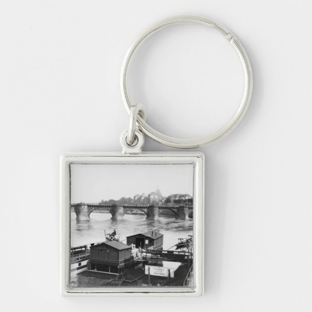Augustus Bridge, Dresden, c.1910 Key Ring (Front)