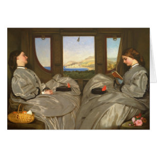 Augustus Egg The Travelling Companions CC0457 Card