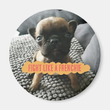 Augustus "Fight like a Frenchie" Pin