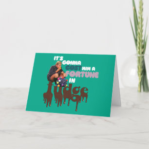 Augustus Gloop - A Fortune in Fudge Card