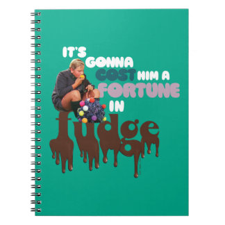 Augustus Gloop - A Fortune in Fudge Notebook
