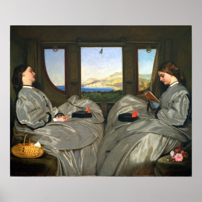 Augustus Leopold Egg The Travelling Companions Poster (Front)