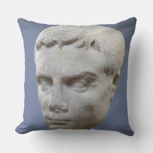 Augustus, marble head, c.27-20 BC Cushion (Front)