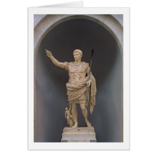 Augustus of Prima Porta, c.20 BC (marble)