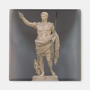 Augustus of Prima Porta, c.20 BC (marble) Magnet