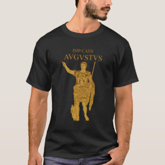 Augustus Statue Gold T-Shirt