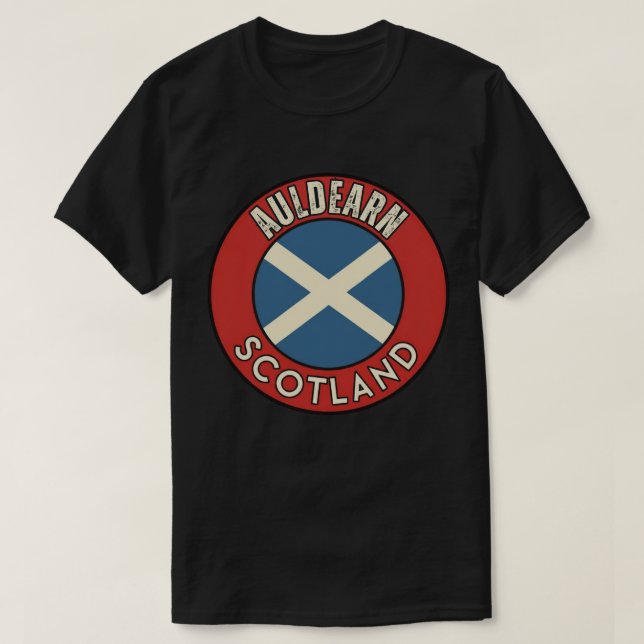 Auldearn, Scotland T-Shirt (Design Front)