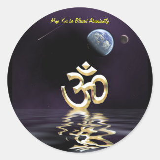 Aum Blessing Sticker