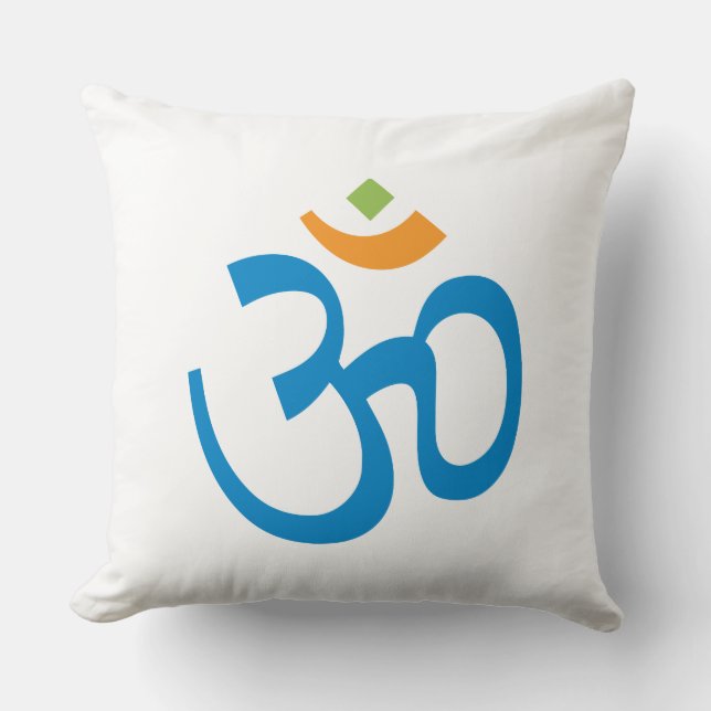 Aum sign cushion (Front)