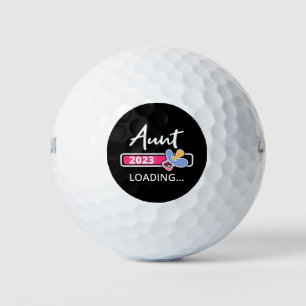 Aunt 2023 Loading I - Promoted To Auntie Golf Balls