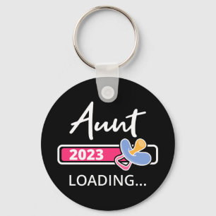 Aunt 2023 Loading I - Promoted To Auntie Key Ring