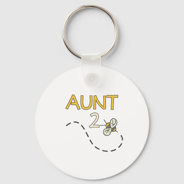 Aunt 2 Bee Key Ring (Front)